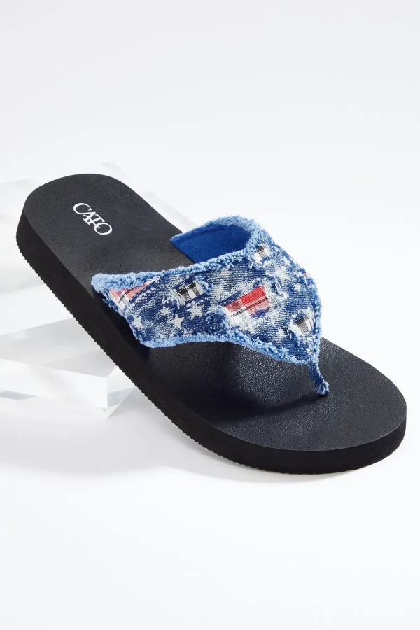 Fashion Americana Flip Flops Women Sandals
