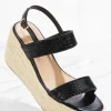 Sale Bling Slingback Platform Wedges Women Wedges