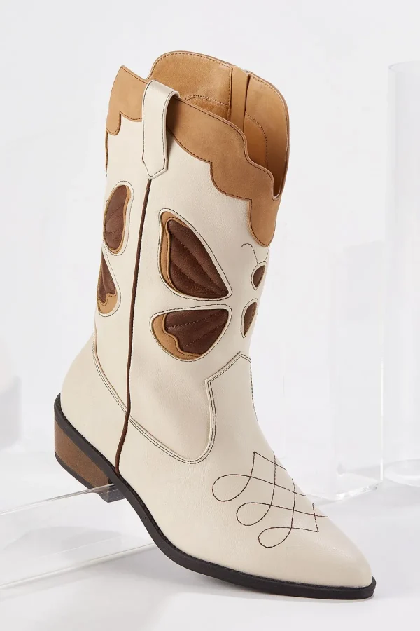 New Butterfly Western Boots Women Boots & Booties