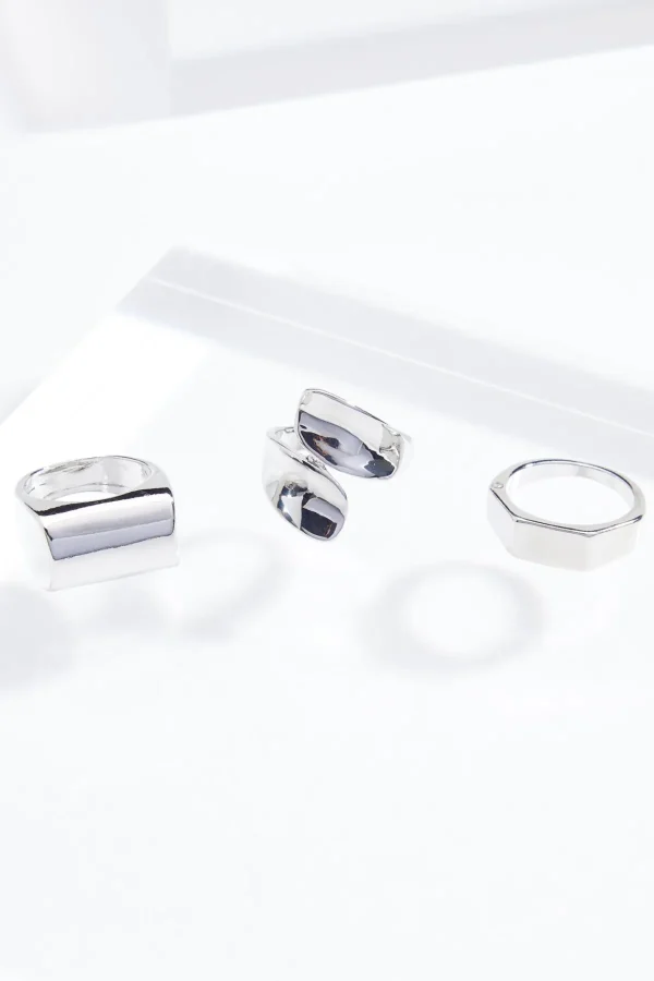 Hot Chunky Multi Ring Set Women Rings