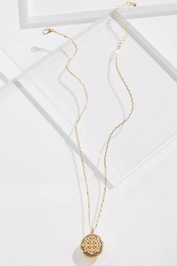 Best Delicate Filigree Pendant Necklace Women Necklaces