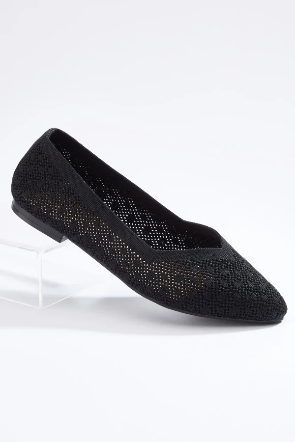 Best Knit Pointy Toe Flats Women Flats