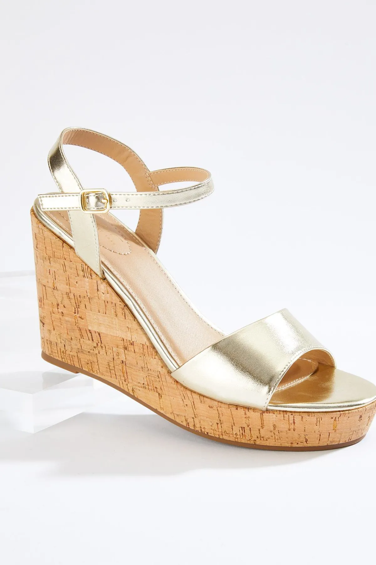 metallic_cork_wedges_0.webp Shop Metallic Cork Wedges Women Wedges