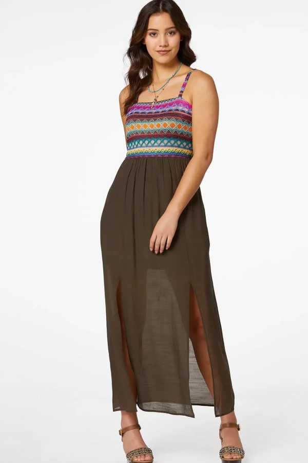 Best Multi Crochet Maxi Dress Women Dresses