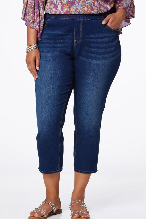 Best Plus Size Laceup Back Skinny Jeans Women Denim