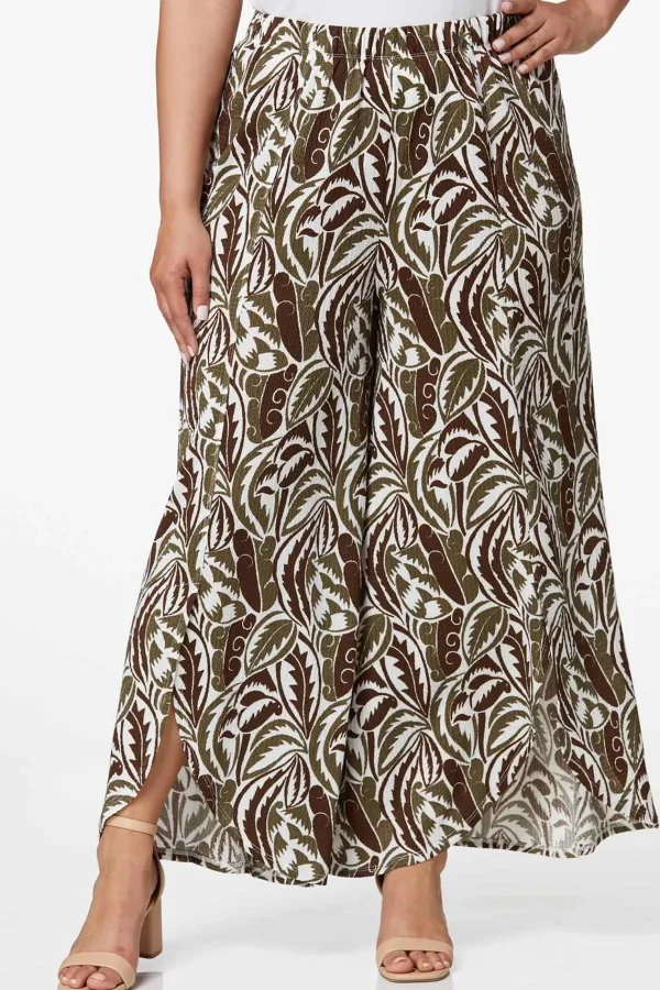 Best Sale Plus Size Tribal Leaf Pants Women Pants