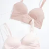 Clearance Plus Size Tshirt Bra Set Women Intimates