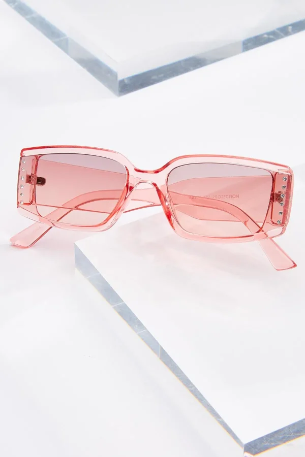 Cheap Rhinestone Detail Sunglasses Women Sunglasses