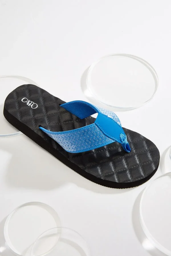 Clearance Sequin Flip Flops Women Sandals