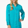 Shop Solid Satin Tunic Women Tops