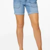 Clearance Stretch Pocket Denim Shorts Women Shorts