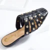 Store Wide Width Studded Fisherman Mules Women Wide Width