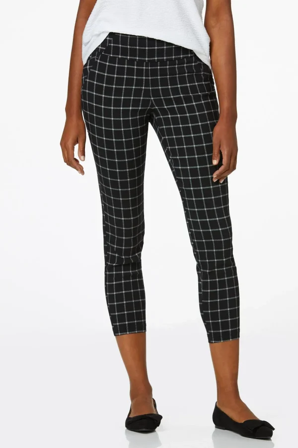 Store Windowpane Bengaline Pants Women Pants